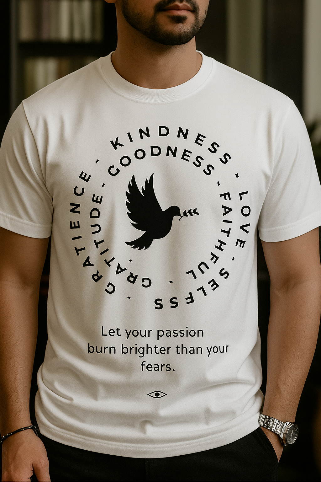 Inspirational T-Shirt - Dove Design