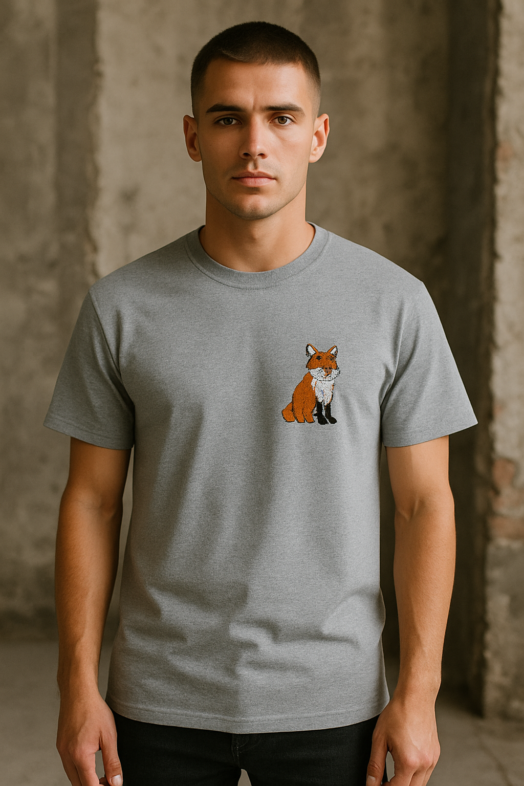 Embroidered Animal StreetStyle T-Shirt – Luxe Harbour